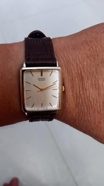 Đồng hồ Seiko Tank Nam Dây da. Mua bán Đồng hồ tại Quận Bình Thạnh Tp Hồ Chí Minh được đăng bởi Lê Phương hình 1