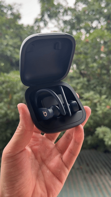 Tai nghe PowerBeats Pro - Màu đen - Đã qua sử dung. Mua bán Tivi, Âm thanh tại Huyện Hoài Đức Hà Nội được đăng bởi Mboss Mobile hình 1