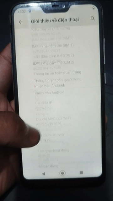 Xiaomi Mi A2 Lite Android 10 Đã sử dụng. Mua bán Điện thoại tại Thành phố Dĩ An Bình Dương được đăng bởi Thanh Ly SD hình 1