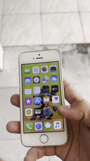 iPhone 5s Vàng Đã sử dụng. Mua bán Điện thoại tại Huyện Cái Bè Tiền Giang được đăng bởi Nê hình 1
