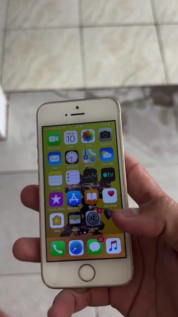 iPhone 5s Vàng Đã sử dụng. Mua bán Điện thoại tại Huyện Cái Bè Tiền Giang được đăng bởi Nê hình 1