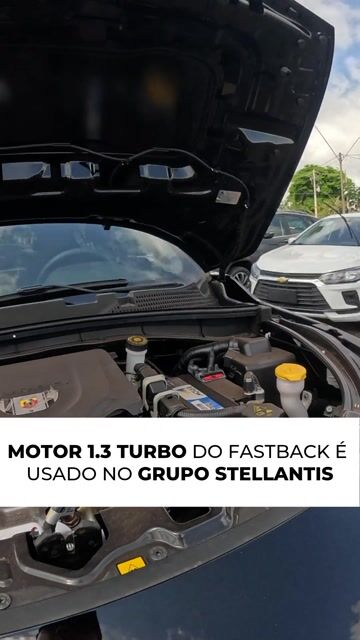 Motor 1.3 turbo do Fastback é usado no grupo Stellantis