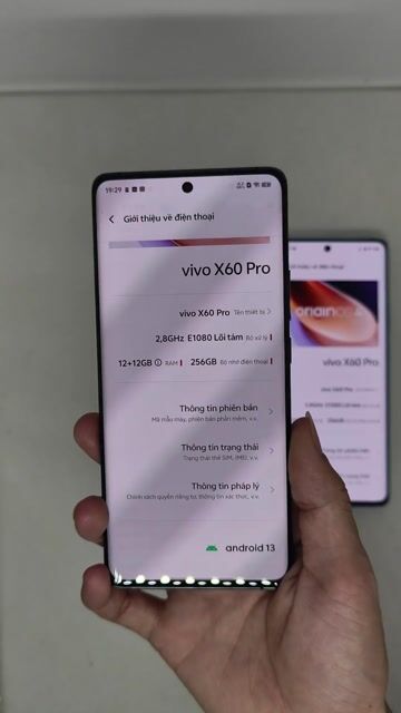 Vivo X60 Pro 12/256GB, ship toàn quốc . Mua bán Điện thoại tại Quận Thanh Xuân Hà Nội được đăng bởi Đỗ Mạnh Nhuận hình 1