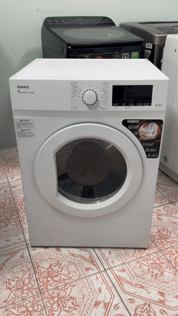 Thanh lý máy sấy Galanz 8kg thông hơi zin đẹp. Mua bán Máy giặt tại Thành phố Thủ Đức Tp Hồ Chí Minh được đăng bởi Quí Vũ Official hình 1