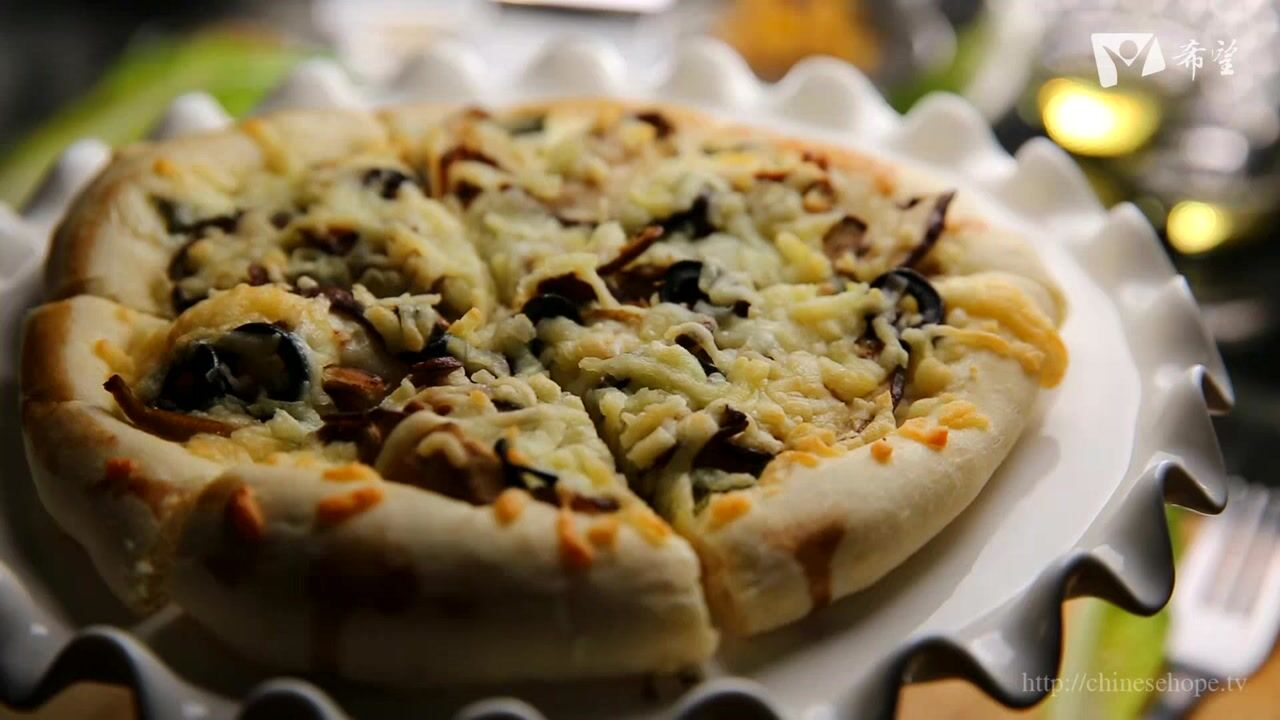 572.奶香野菇起司Pizza