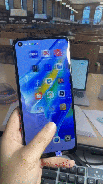 Oppo A95 128GB Xanh 8GB. Mua bán Điện thoại tại Quận Cầu Giấy Hà Nội được đăng bởi Thương Moon hình 1