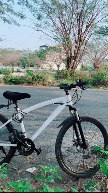 Xe đạp màu Trắng. Mua bán Xe đạp tại Huyện Cần Đước Long An được đăng bởi Trần Tú hình 1