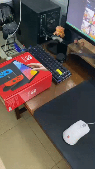 Máy chơi game Nintendo Switch OLED đã qua sử dụng. Mua bán Thiết bị chơi game tại Huyện Gò Công Đông Tiền Giang được đăng bởi Tên chưa cung cấp hình 1