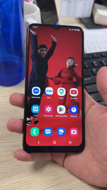 Samsung A02S hàng TGDĐ dư dùng cần bán. Mua bán Điện thoại tại Huyện Trảng Bom Đồng Nai được đăng bởi Nguyễn Tôn Huy hình 1