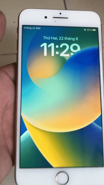 Apple iPhone 8 Plus 64GB Vàng hồng Vân tay. Mua bán Điện thoại tại Quận Tân Phú Tp Hồ Chí Minh được đăng bởi ĐT CHỮA CHÁY hình 1