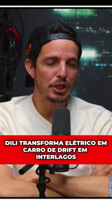 Dili transforma elétrico em carro de drift em Interlagos