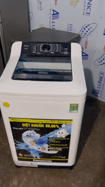 Máy giặt Panasonic 8.5kg Inverter Trắng. Mua bán Máy giặt tại Huyện An Dương Hải Phòng được đăng bởi ĐIỆN MÁY MINH THÁI PHÁT  hình 1