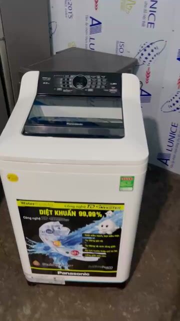 Máy giặt Panasonic 8.5kg Inverter Trắng. Mua bán Máy giặt tại Huyện An Dương Hải Phòng được đăng bởi ĐIỆN MÁY MINH THÁI PHÁT  hình 1