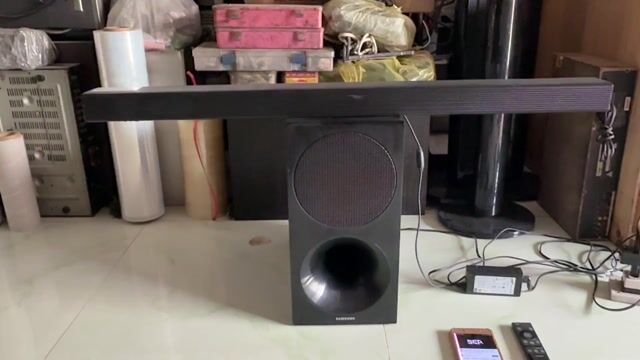 BỘ LOA SOUNDBAR SAMSUNG M450 NGUYÊN ZIN HÁT TỐT. Mua bán Tivi, Âm thanh tại Thành phố Thủ Đức Tp Hồ Chí Minh được đăng bởi THÀNH TRUNG hình 1