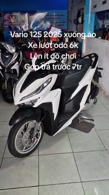 Vario 125 2025 BS95 Odo 6k khóa chìa xuống áo. Mua bán Xe máy tại Quận Bình Thuỷ Cần Thơ được đăng bởi Xe Máy Bảo Nhi hình 1