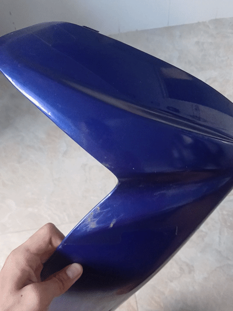 Bửng xe máy Elegant 50cc Xanh bên phải. Mua bán Phụ tùng xe tại Huyện Thới Bình Cà Mau được đăng bởi trường phát hình 1