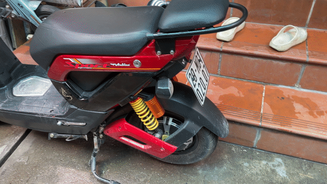 Xe máy điện Anbico AP1508 Đỏ 1000km. Mua bán Xe máy tại Quận Hai Bà Trưng Hà Nội được đăng bởi Nguyễn Cao hình 1