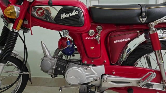 Honda CL50 Đỏ Cổ điển. Mua bán Xe máy tại Thị xã Kỳ Anh Hà Tĩnh được đăng bởi Hai Ha hình 1