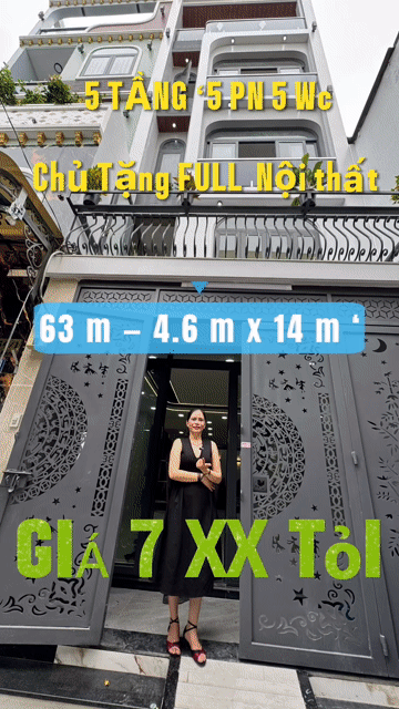 Mua bán Nhà ở Quận Bình Tân Tp Hồ Chí Minh diện tích 63 m² giá 7,9 tỷ