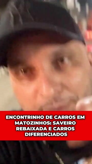 Encontrinho de carros em Matozinhos tem saveiro rebaixada