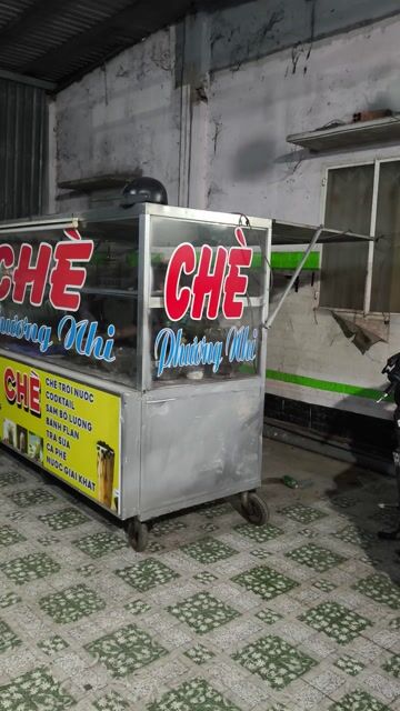Xe đẩy bán chè Kính, Kim loại Bạc. Mua bán Đồ chuyên dụng, Giống nuôi trồng tại Huyện Củ Chi Tp Hồ Chí Minh được đăng bởi Nguyễn Mỹ  hình 1