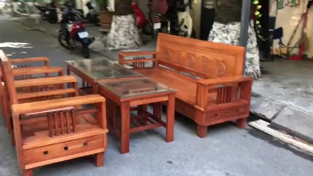 cần bán lại bộ bàn ghế Đối gỗ xoan đào. Mua bán Bàn ghế tại Quận Thanh Khê Đà Nẵng được đăng bởi Thúy Hằng hình 1