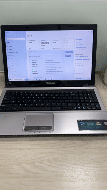 Cần thanh lý ASUS Laptop i5 15.6 inch 4GB. Mua bán Laptop tại Quận Gò Vấp Tp Hồ Chí Minh được đăng bởi Khanh Nguyễn hình 1