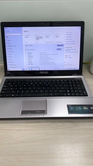 Cần thanh lý ASUS Laptop i5 15.6 inch 4GB. Mua bán Laptop tại Quận Gò Vấp Tp Hồ Chí Minh được đăng bởi Khanh Nguyễn hình 1