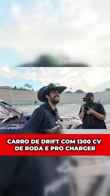 CARRO DE DRIFT COM 1300 CV DE RODA E PRO CHARGER