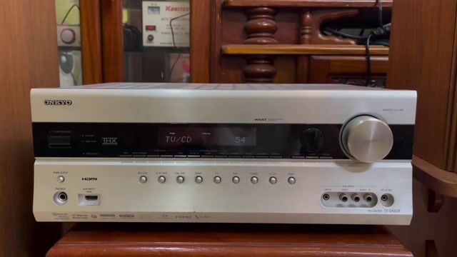 Amply Onkyo TX-SA608 Bạc. Mua bán Tivi, Âm thanh tại Thành phố Biên Hòa Đồng Nai được đăng bởi Hoàng Hùng hình 1