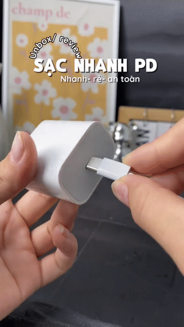 Bộ sạc nhanh 30W Type-C FreeShip Giao 2h Bh 12T. Mua bán Phụ kiện (Màn hình, Chuột...) tại Quận Bình Tân Tp Hồ Chí Minh được đăng bởi Vua Phụ Kiện Văn Trần hình 1