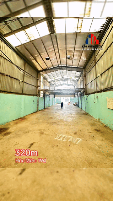 Cho thuê Văn phòng, Mặt bằng kinh doanh Huyện Hóc Môn Tp Hồ Chí Minh diện tích 320 m² giá 19 triệu/tháng