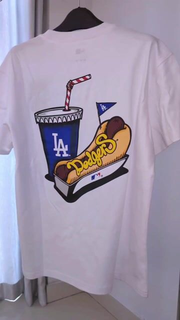[CHÍNH HÃNG] Áo Thun New Era LA Hotdog Dodgers