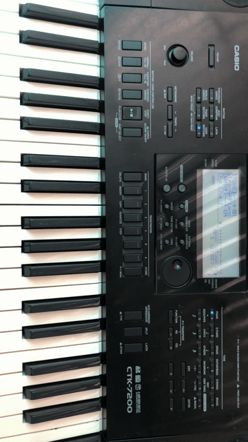 Đàn Organ Casio CTK-7200. Mua bán Nhạc cụ tại Huyện Vũng Liêm Vĩnh Long được đăng bởi Thanh Phúc hình 1