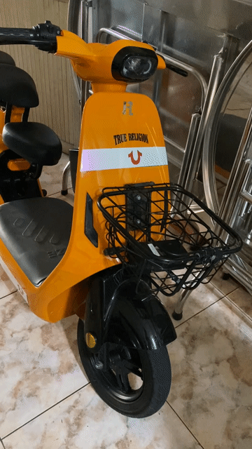 Xe điện Lihaze Vàng. Mua bán Xe máy tại Thành phố Mỹ Tho Tiền Giang được đăng bởi Long hình 1