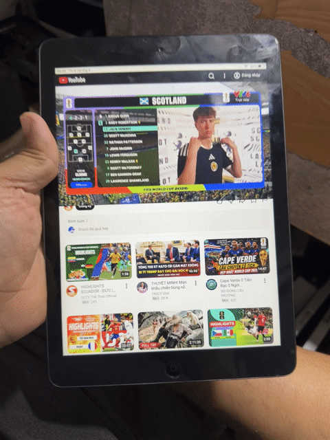 Apple iPad Air 64GB + sim. Mua bán Máy tính bảng tại Quận Phú Nhuận Tp Hồ Chí Minh được đăng bởi Tấn hình 1