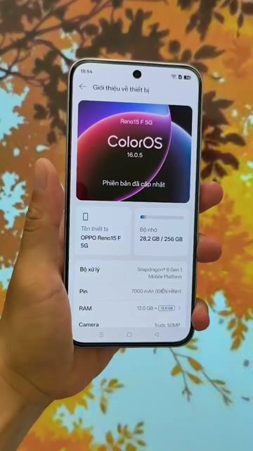 Oppo Reno 15F 5G Ram 12/256. Mua bán Điện thoại tại Thị xã Phú Mỹ Bà Rịa - Vũng Tàu được đăng bởi Shark Store Phú Mỹ hình 1