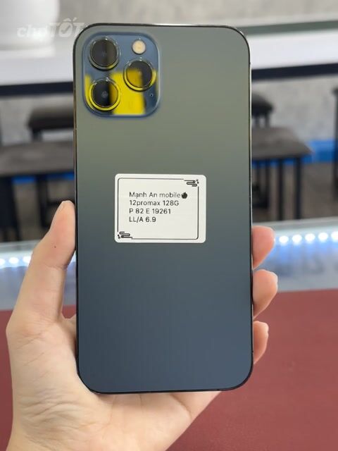 Apple iPhone 12 Pro Max 128GB Xanh. Mua bán Điện thoại tại Thành phố Thủ Dầu Một Bình Dương được đăng bởi Phong Le hình 1