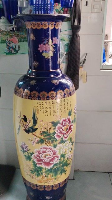 Bình trang trí Gốm sứ Nhiều màu 1m4 - 1m6. Mua bán Đồ sưu tầm, đồ cổ tại Quận Bình Tân Tp Hồ Chí Minh được đăng bởi Minh Trung hình 1