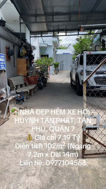 Mua bán Nhà ở Quận 7 Tp Hồ Chí Minh diện tích 102 m² giá 7,19 tỷ