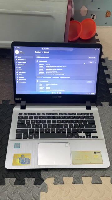 Asus X407U i5-8250U 4GB/128GB. Mua bán Laptop tại Quận Ba Đình Hà Nội được đăng bởi Khanh hình 1