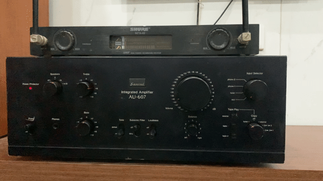 Amply Sansui AU-D607 Đen. Mua bán Tivi, Âm thanh tại Huyện Hoài Đức Hà Nội được đăng bởi Đồ Cũ Minh Dương hình 1