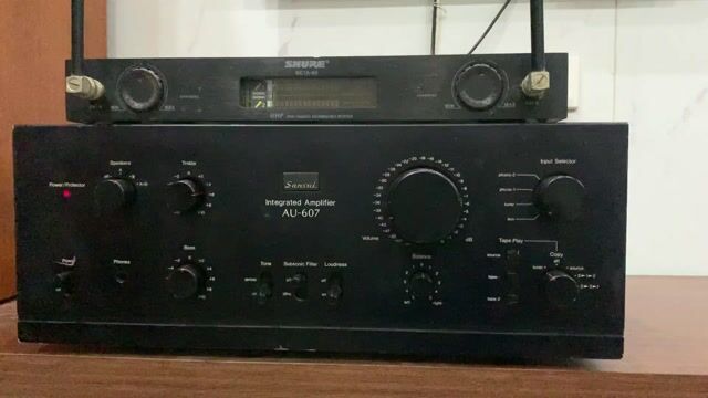 Amply Sansui AU-D607 Đen. Mua bán Tivi, Âm thanh tại Huyện Hoài Đức Hà Nội được đăng bởi Đồ Cũ Minh Dương hình 1