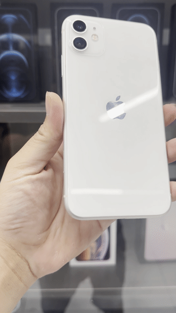 Apple iPhone 11 64GB Trắng. Mua bán Điện thoại tại Thành phố Biên Hòa Đồng Nai được đăng bởi TRƯƠNG HUY HOÀNG hình 1