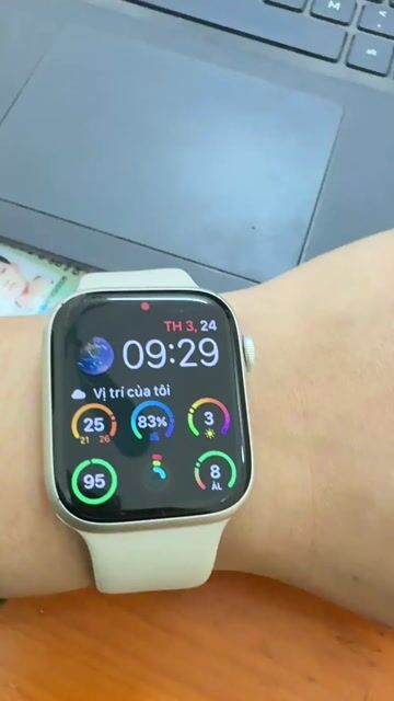 Apple Watch Series 7 45mm Nhôm. Mua bán Thiết bị đeo thông minh tại Thành phố Thái Bình Thái Bình được đăng bởi hoàng văn hưng hình 1