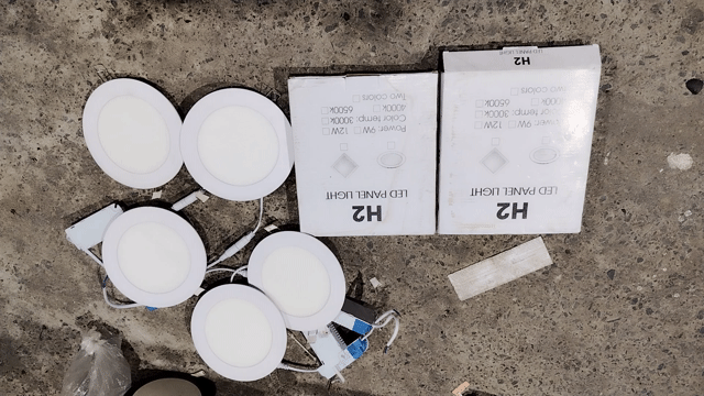 Đèn LED âm trần H2 Trắng 9W. Mua bán Đèn tại Thành phố Biên Hòa Đồng Nai được đăng bởi Hoài Em hình 1