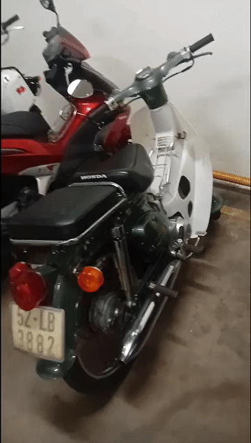 Honda Cub 81/50 Xanh Tân Phong Quận 7. Mua bán Xe máy tại Quận 7 Tp Hồ Chí Minh được đăng bởi Thành Đinh_Việt_ hình 1