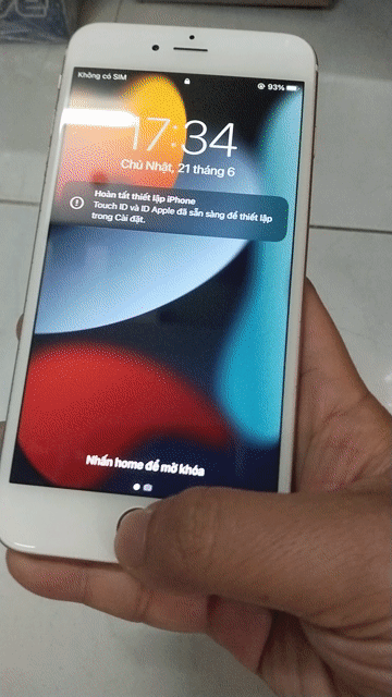 Apple iPhone 6s Plus 16GB Vàng hồng đã qua sử dụng. Mua bán Điện thoại tại Quận Tân Bình Tp Hồ Chí Minh được đăng bởi diễm trinh hình 1