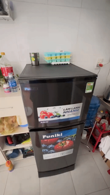 Tủ lạnh Funiki Đen làm lạnh nhanh. Mua bán Tủ lạnh tại Thành phố Thủ Dầu Một Bình Dương được đăng bởi Bùi minh thế hình 1