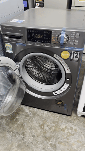 Máy giặt Panasonic 10kg cửa trước. Mua bán Máy giặt tại Huyện An Dương Hải Phòng được đăng bởi Phát Thanh Lý  hình 1